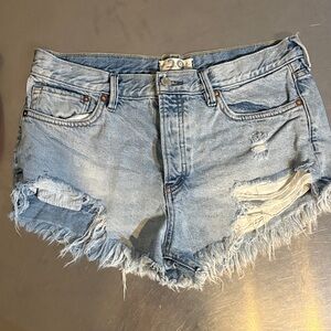 Free People Denim Shorts Size 29